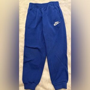 Boys Royal Blue Nike Sweatpants